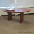 Mahogany Oval 5 Foot Meeting Racetrack Table